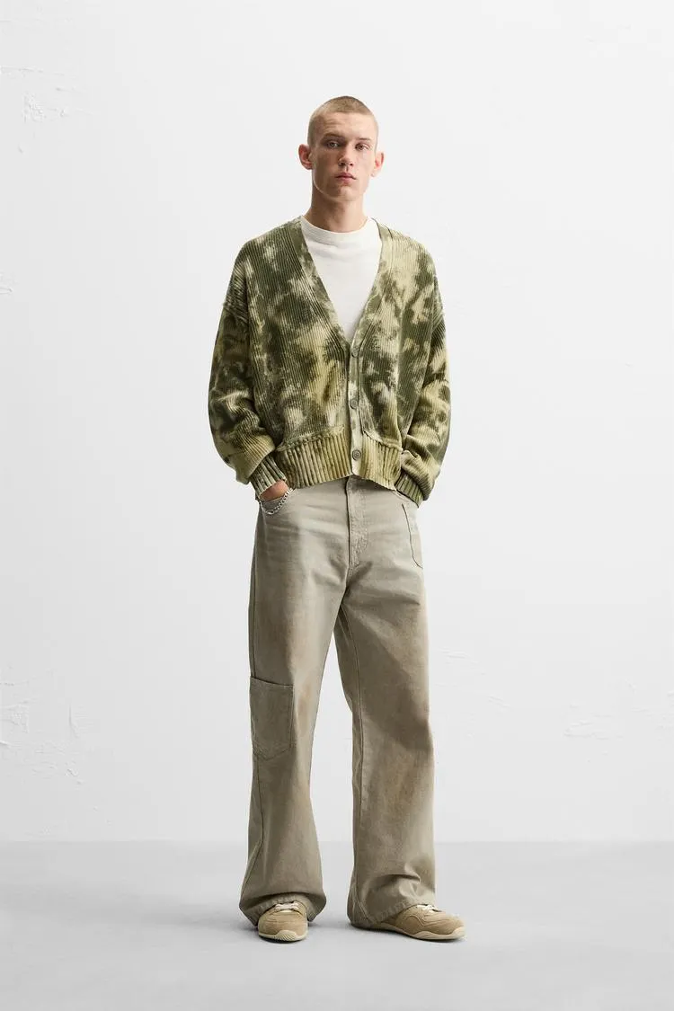 CÁRDIGAN ESTAMPADO TIE DYE