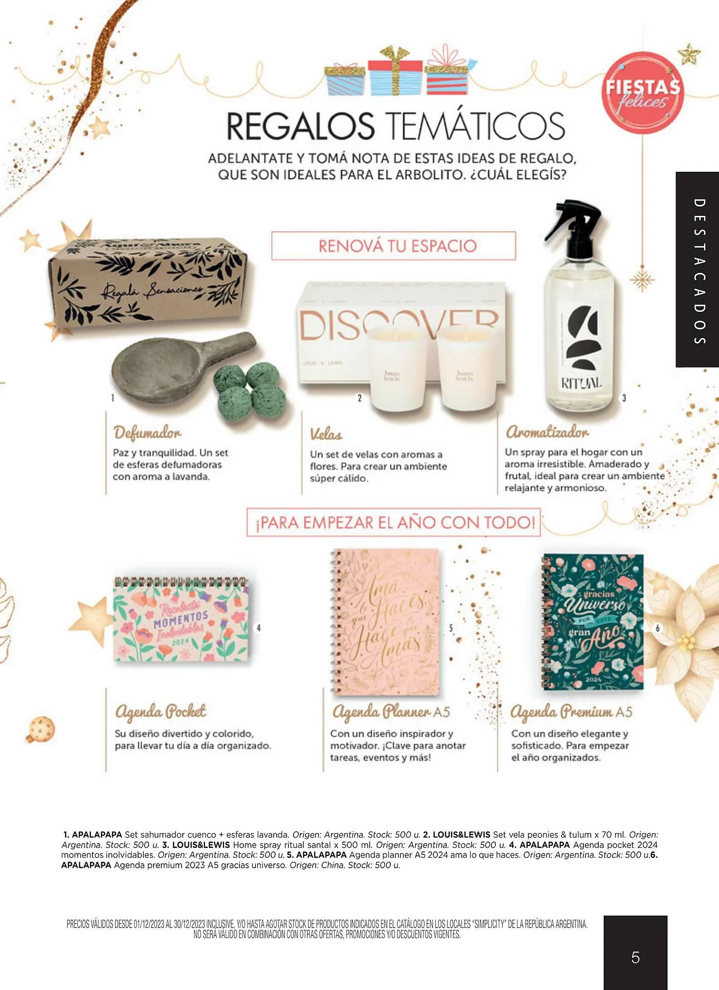 Ofertas de Catálogo Simplicity 1 de diciembre al 30 de diciembre 2023 - Página 5 del catálogo