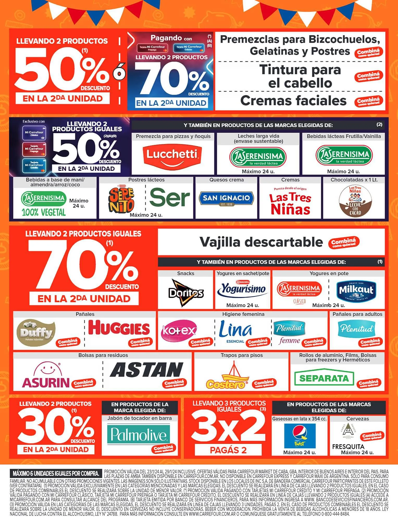 Ofertas de Catálogo Carrefour Market 23 de enero al 29 de enero 2024 - Página 8 del catálogo