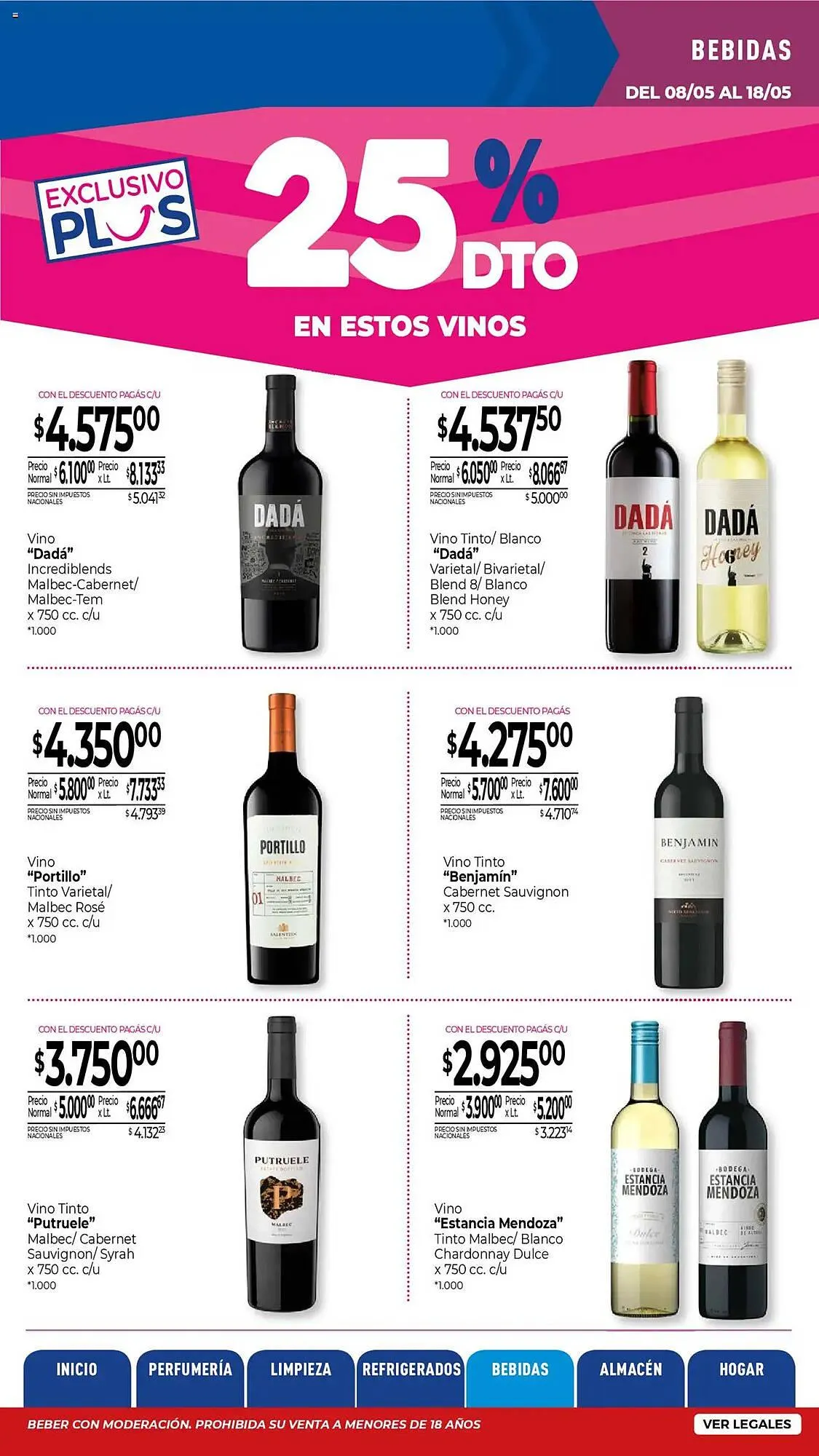 Ofertas de Catálogo La Anonima 8 de mayo al 18 de mayo 2025 - Página 22 del catálogo