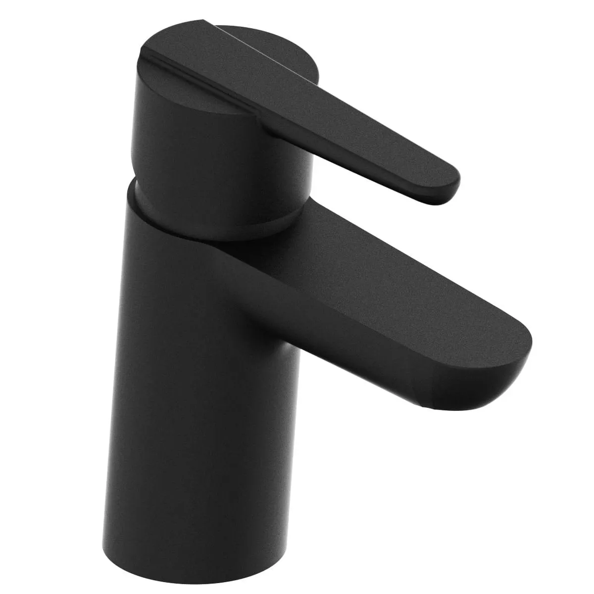 Grifería Lavatorio Monocomando Negro Mate Flat Black