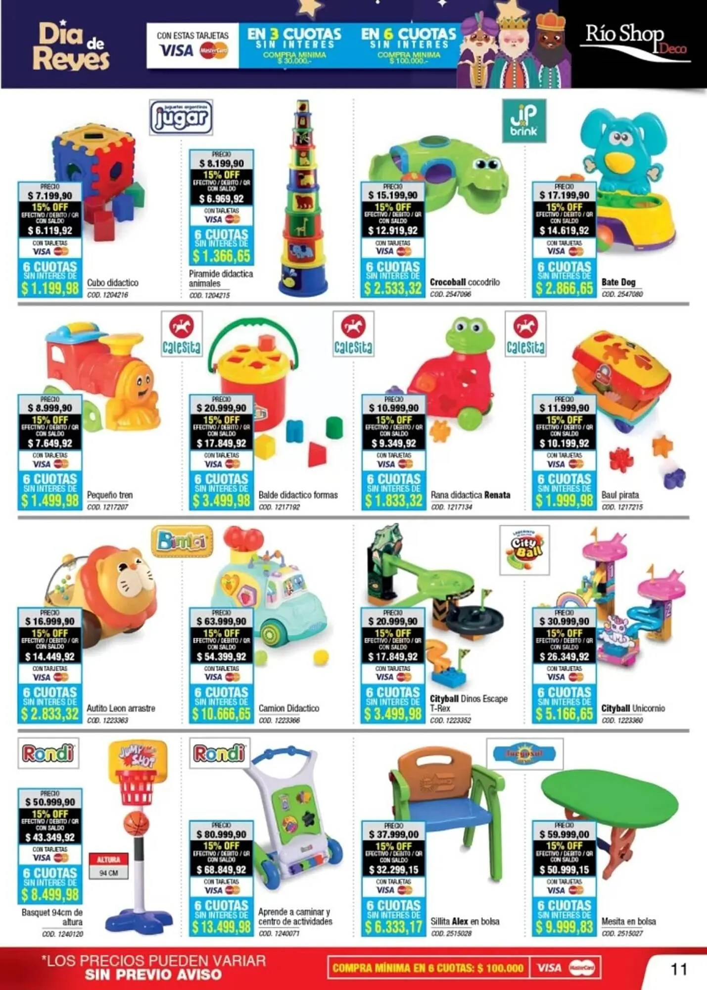 Ofertas de Catálogo Rio Shop Deco 6 de enero al 6 de enero 2026 - Página 11 del catálogo