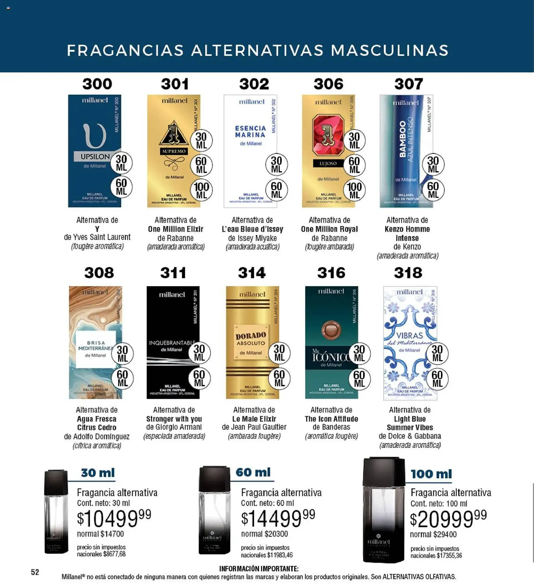 Ofertas de Catálogo Millanel Cosmética 30 de marzo al 27 de abril 2026 - Página 52 del catálogo
