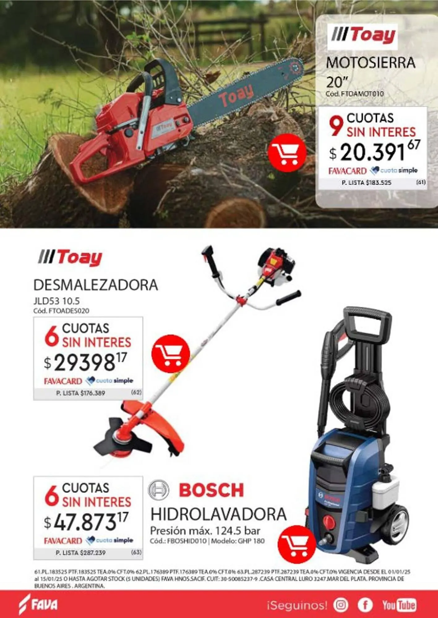 Ofertas de Catálogo Fava 9 de enero al 1 de febrero 2025 - Página 31 del catálogo