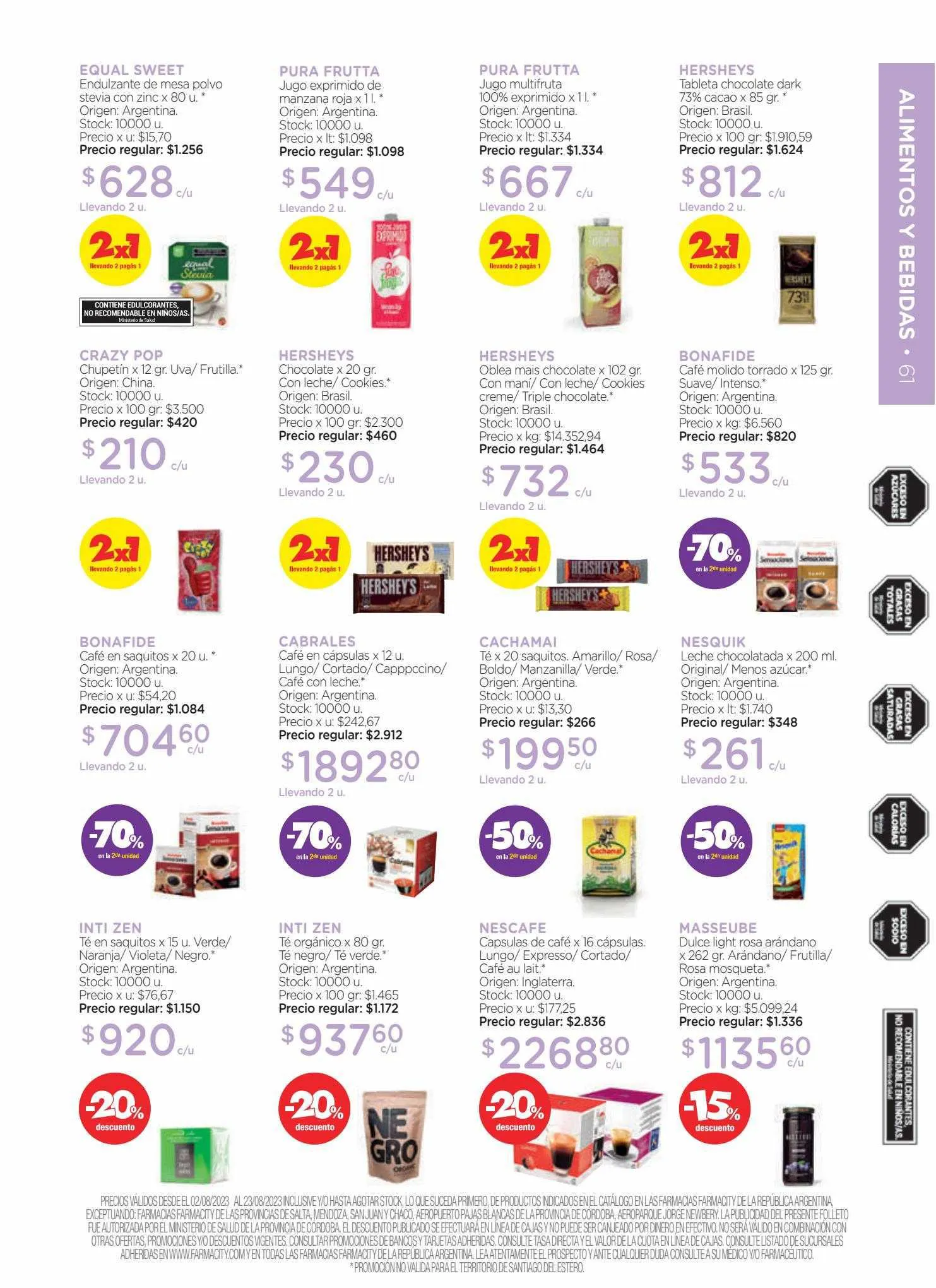 Ofertas de Catálogo Farmacity 1 de junio al 30 de septiembre 2023 - Página 61 del catálogo