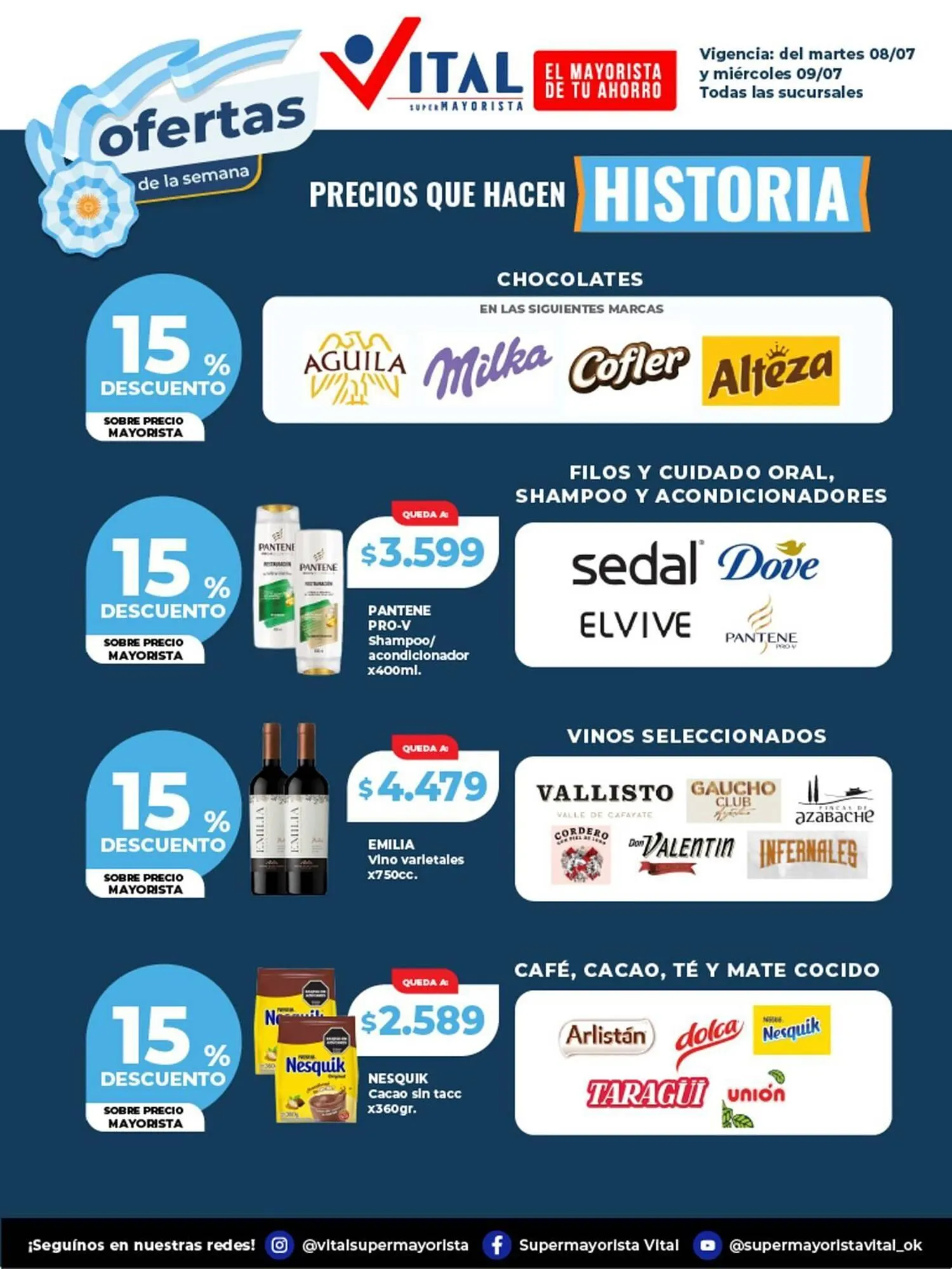 Ofertas de Catálogo Supermayorista Vital 8 de julio al 9 de julio 2025 - Página 3 del catálogo