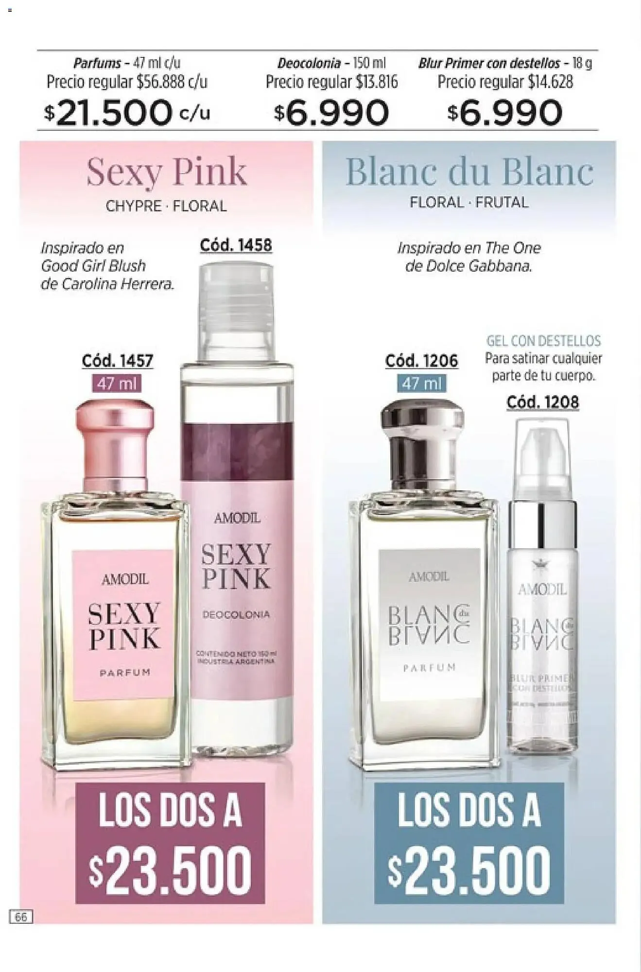 Ofertas de Catálogo Amodil 12 de febrero al 31 de marzo 2026 - Página 66 del catálogo