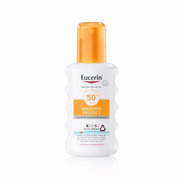 Protector Solar en Spray Eucerin Sun Sensitive Protect Kids Fps 50 x 200 ml