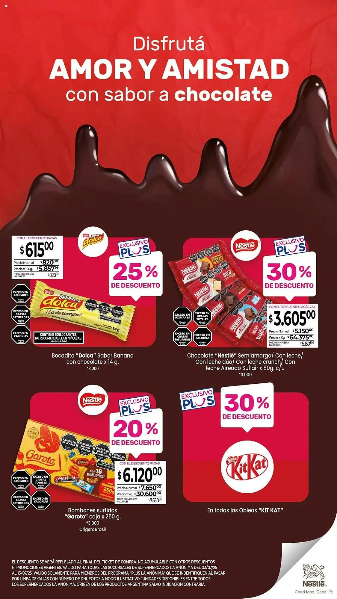 Ofertas de Catálogo La Anonima 3 de julio al 13 de julio 2025 - Página 4 del catálogo