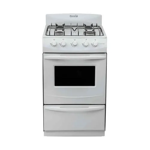 Cocina Escorial Candor S2 Ge 50Cm Blanca Gas Envasado
