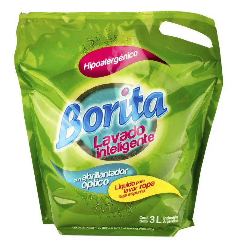 Jabón Líquido Borita DP Baja Espuma 3l