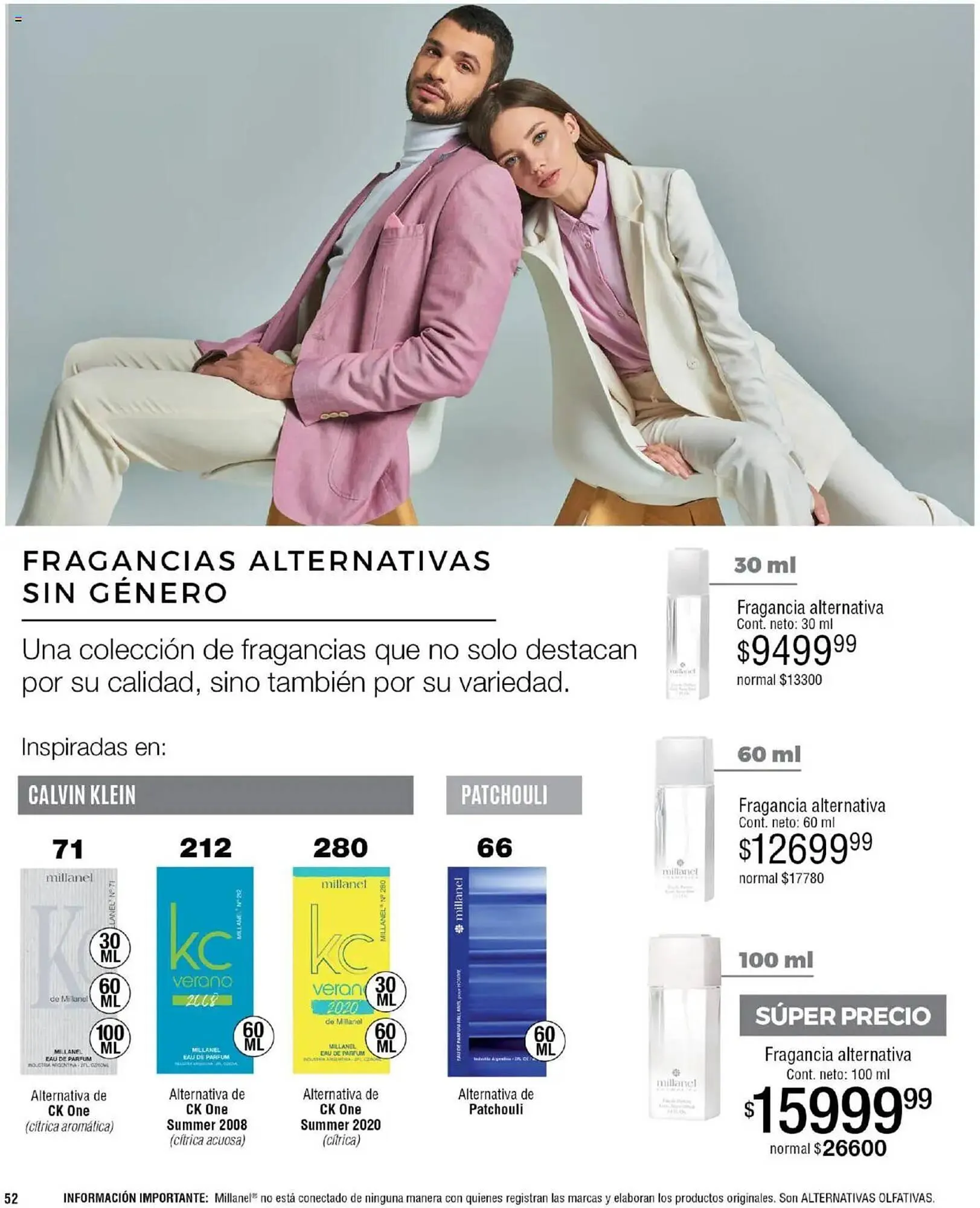 Ofertas de Catálogo Millanel Cosmética 31 de marzo al 27 de abril 2025 - Página 52 del catálogo