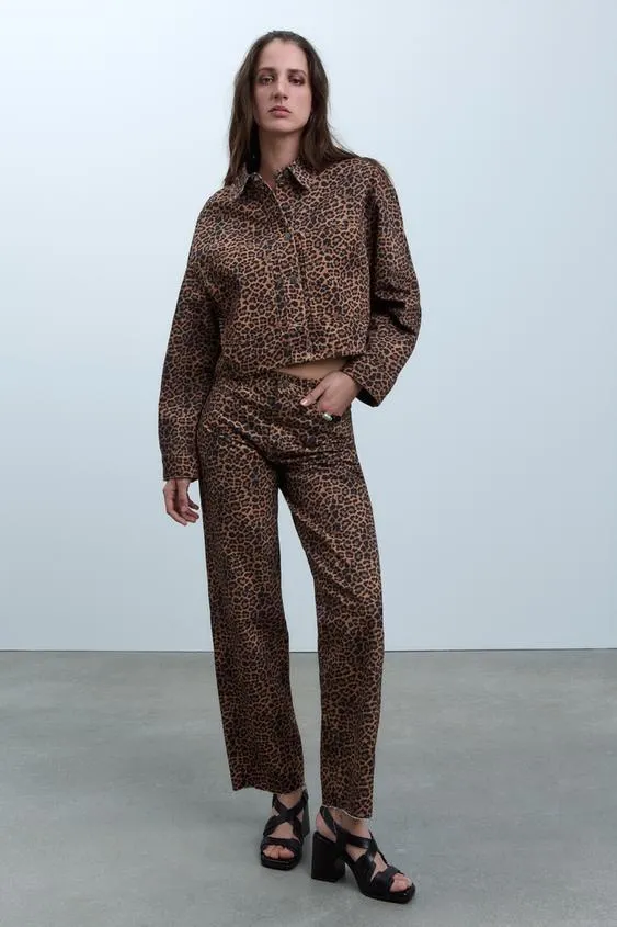 JEANS ZW TIRO MEDIO ESTAMPADOS