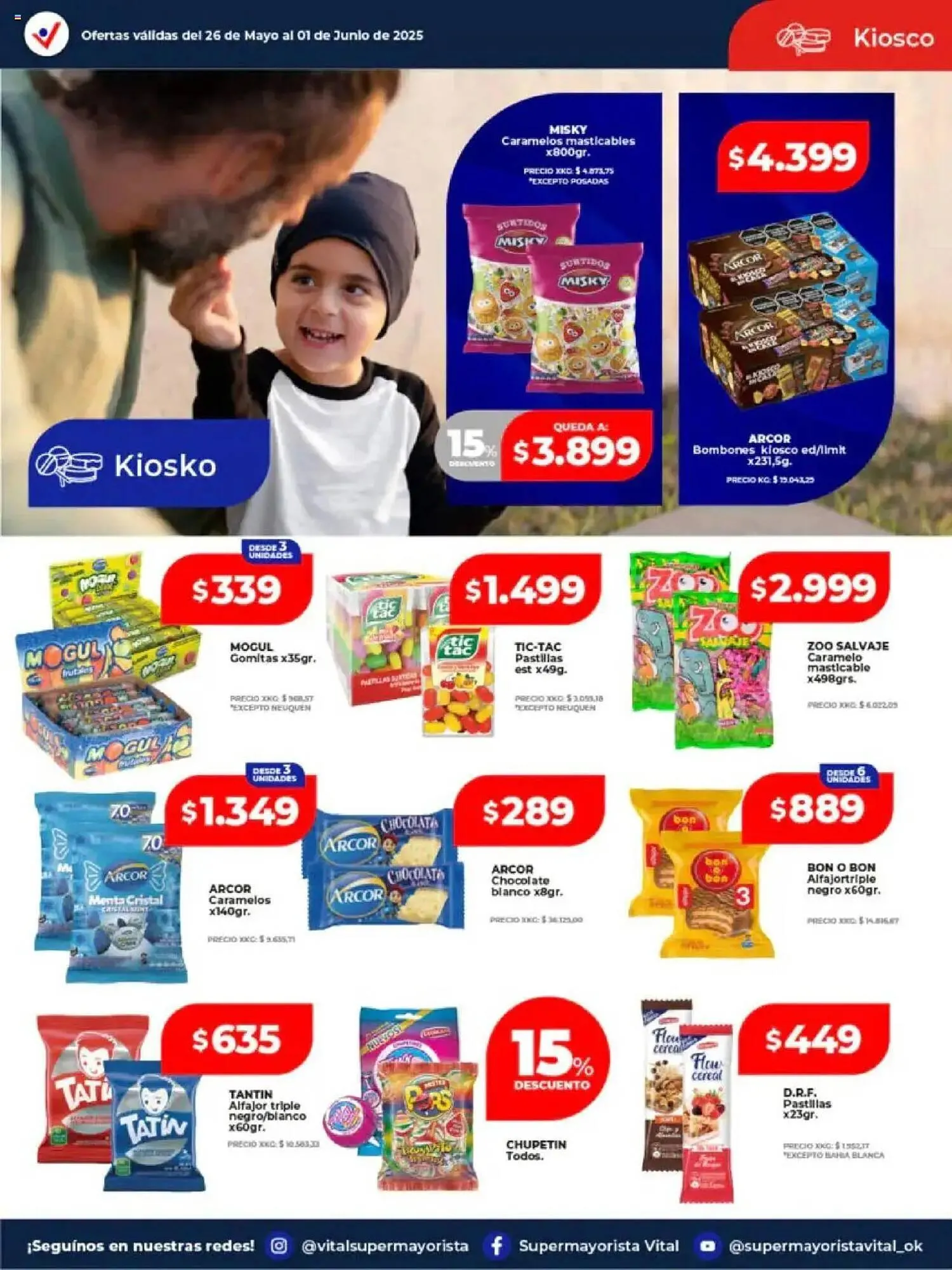 Ofertas de Catálogo Supermayorista Vital 26 de mayo al 2 de junio 2025 - Página 85 del catálogo