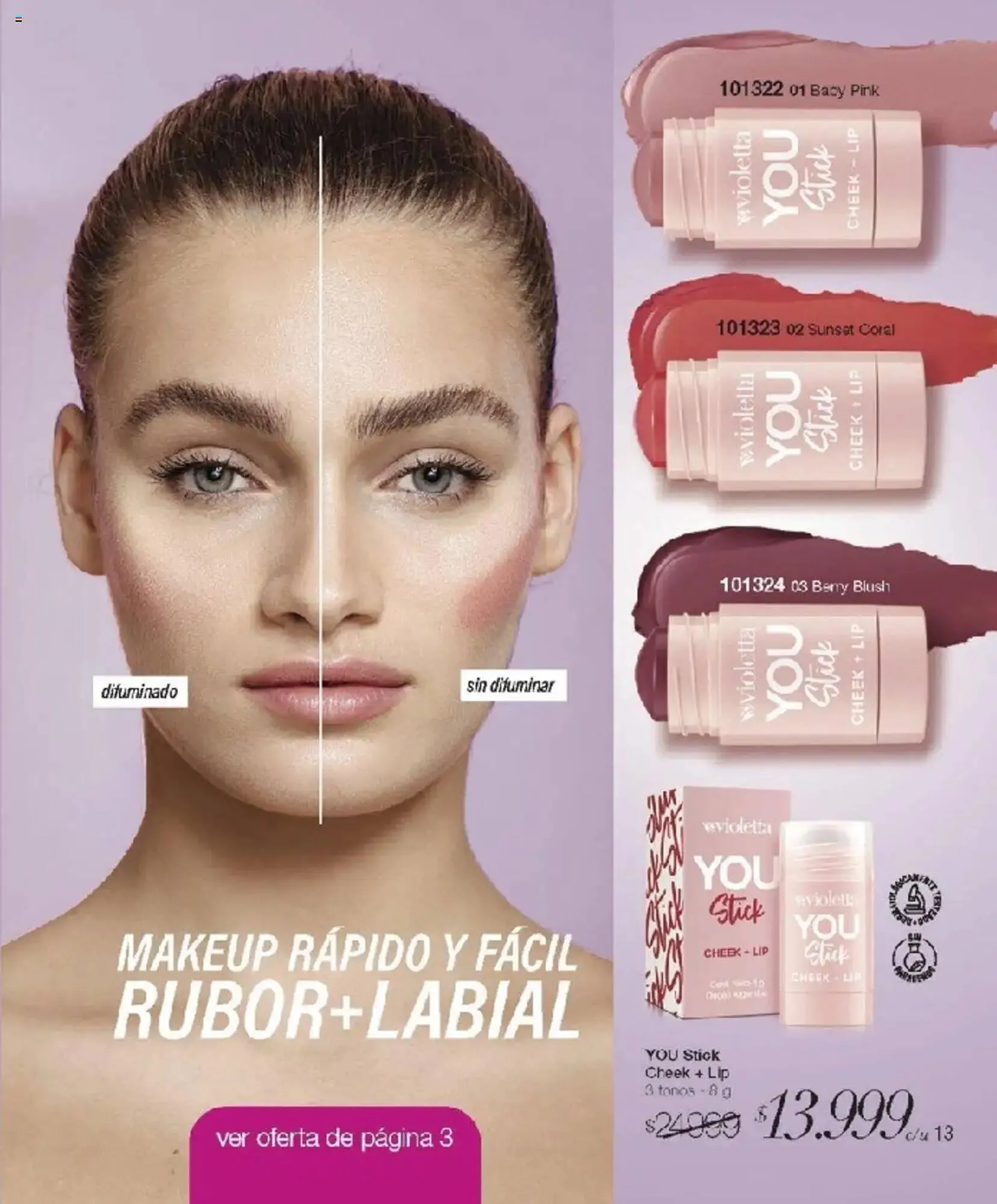 Ofertas de Catálogo Violetta Cosméticos 7 de marzo al 20 de marzo 2025 - Página 13 del catálogo