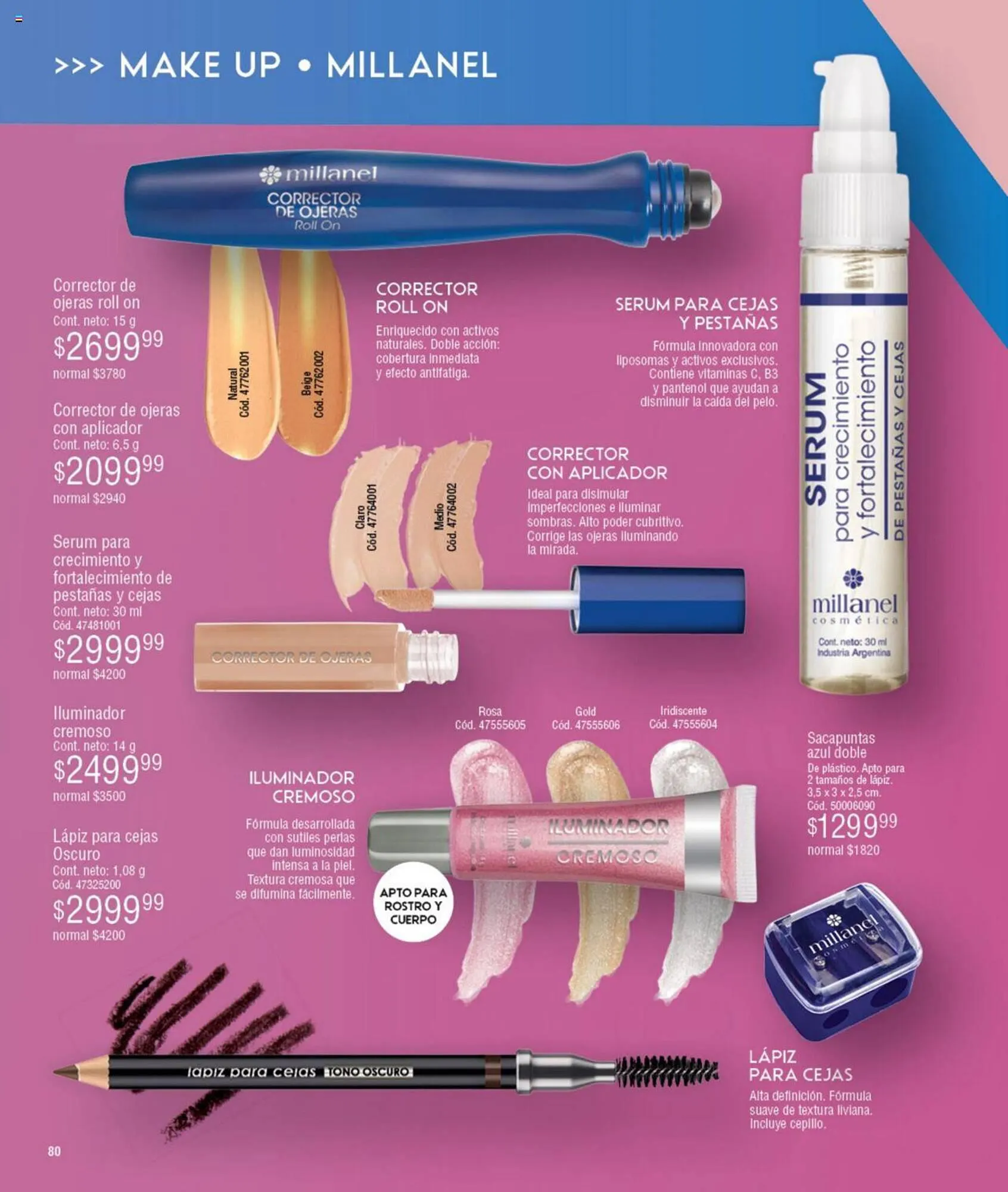 Ofertas de Catálogo Millanel Cosmética 13 de noviembre al 10 de diciembre 2023 - Página 80 del catálogo