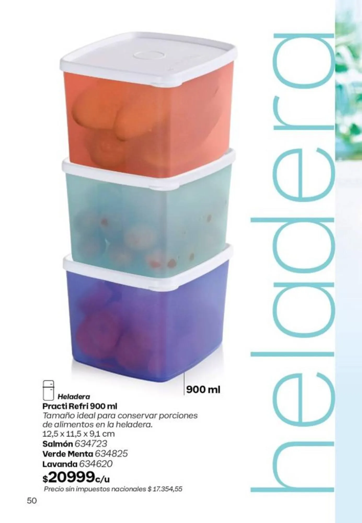 Ofertas de Folleto Tupperware 1 de octubre al 31 de octubre 2025 - Página 51 del catálogo