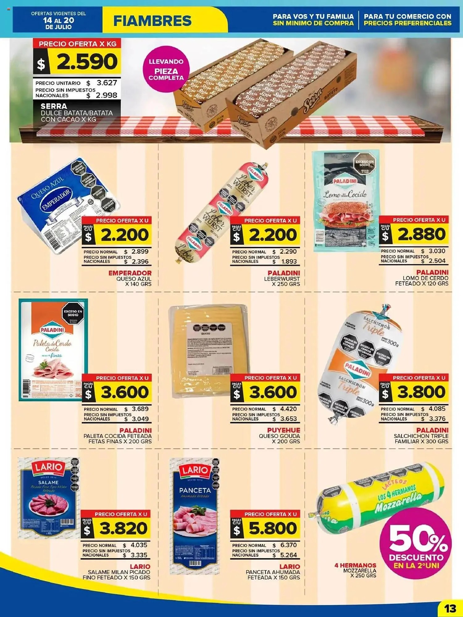 Ofertas de Catálogo Carrefour Maxi 14 de julio al 20 de julio 2025 - Página 13 del catálogo