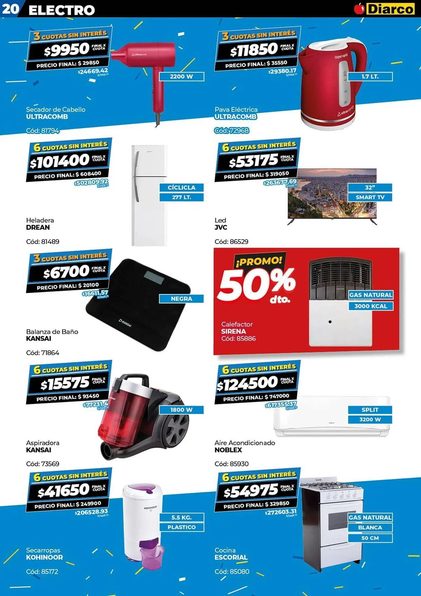 Ofertas de Catálogo Diarco 4 de agosto al 8 de agosto 2025 - Página 20 del catálogo