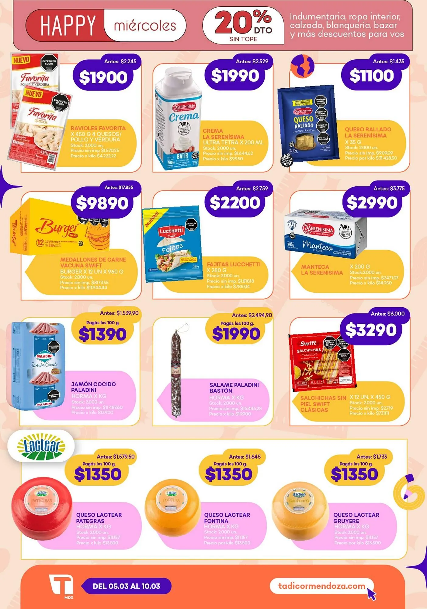 Ofertas de Catálogo Supermercados Tadicor 5 de marzo al 10 de marzo 2026 - Página 6 del catálogo