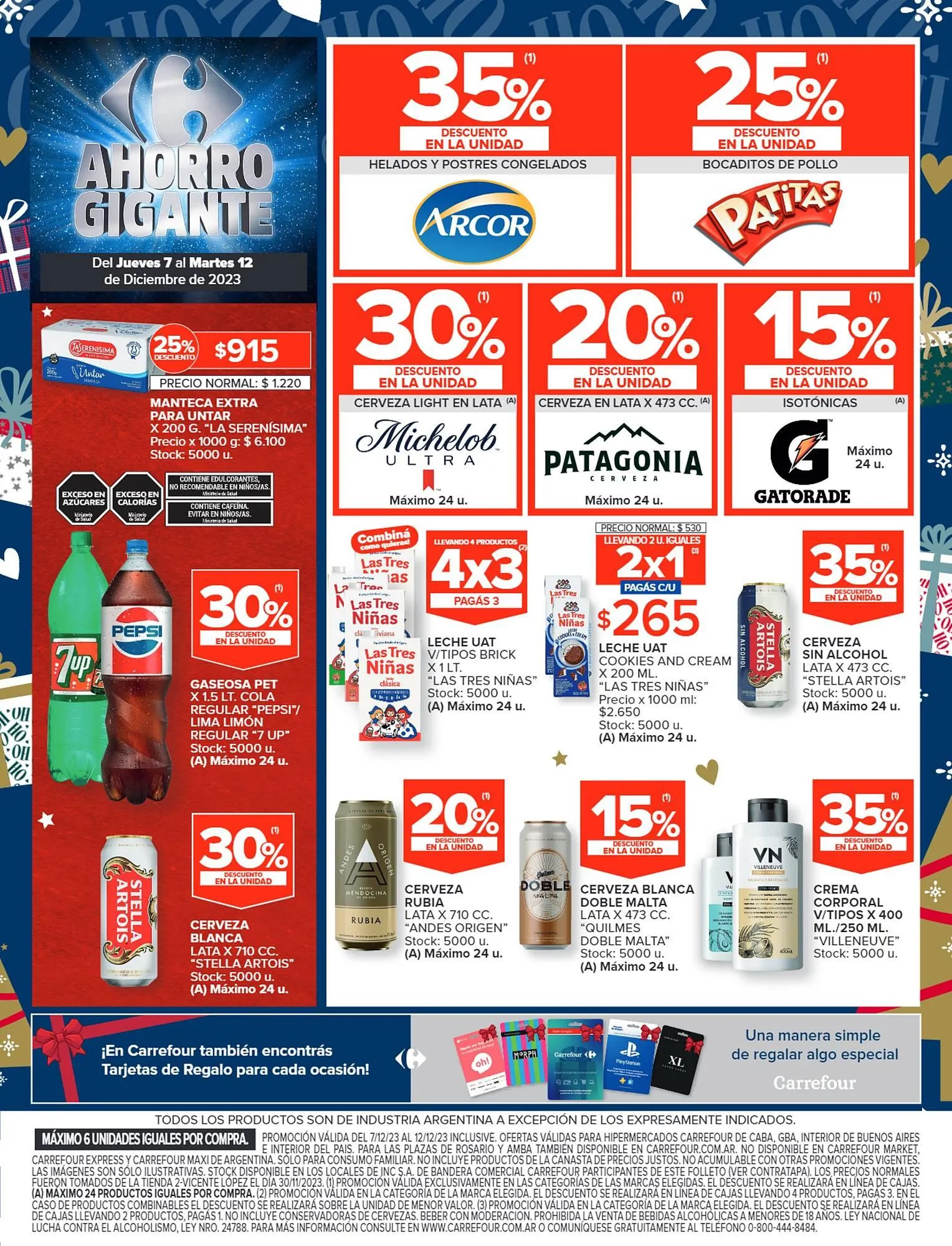 Ofertas de Catálogo Carrefour 7 de diciembre al 12 de diciembre 2023 - Página 6 del catálogo
