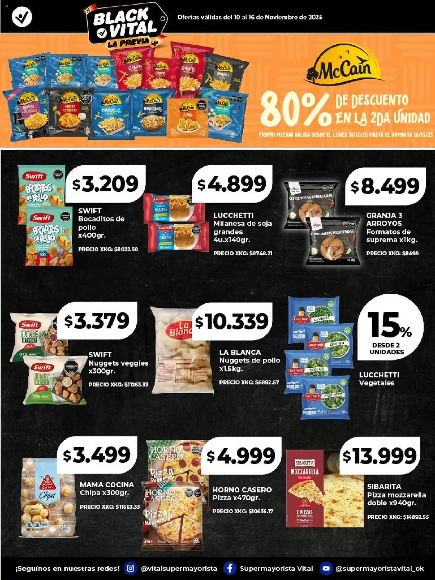 Ofertas de Catálogo Supermayorista Vital 10 de noviembre al 16 de noviembre 2025 - Página 9 del catálogo