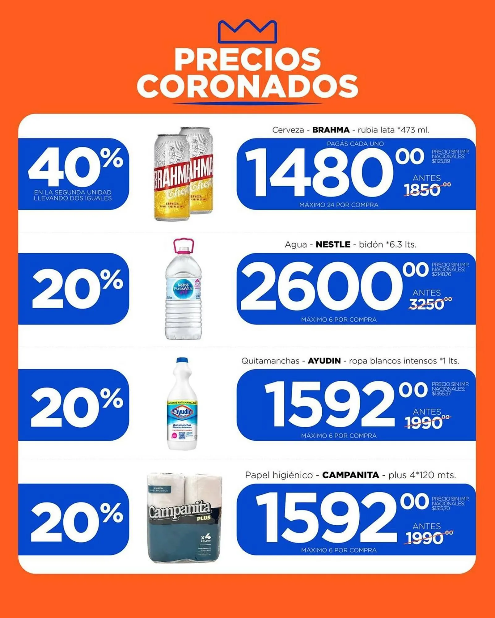 Ofertas de Catálogo Supermercados Monarca 22 de abril al 26 de abril 2025 - Página 9 del catálogo
