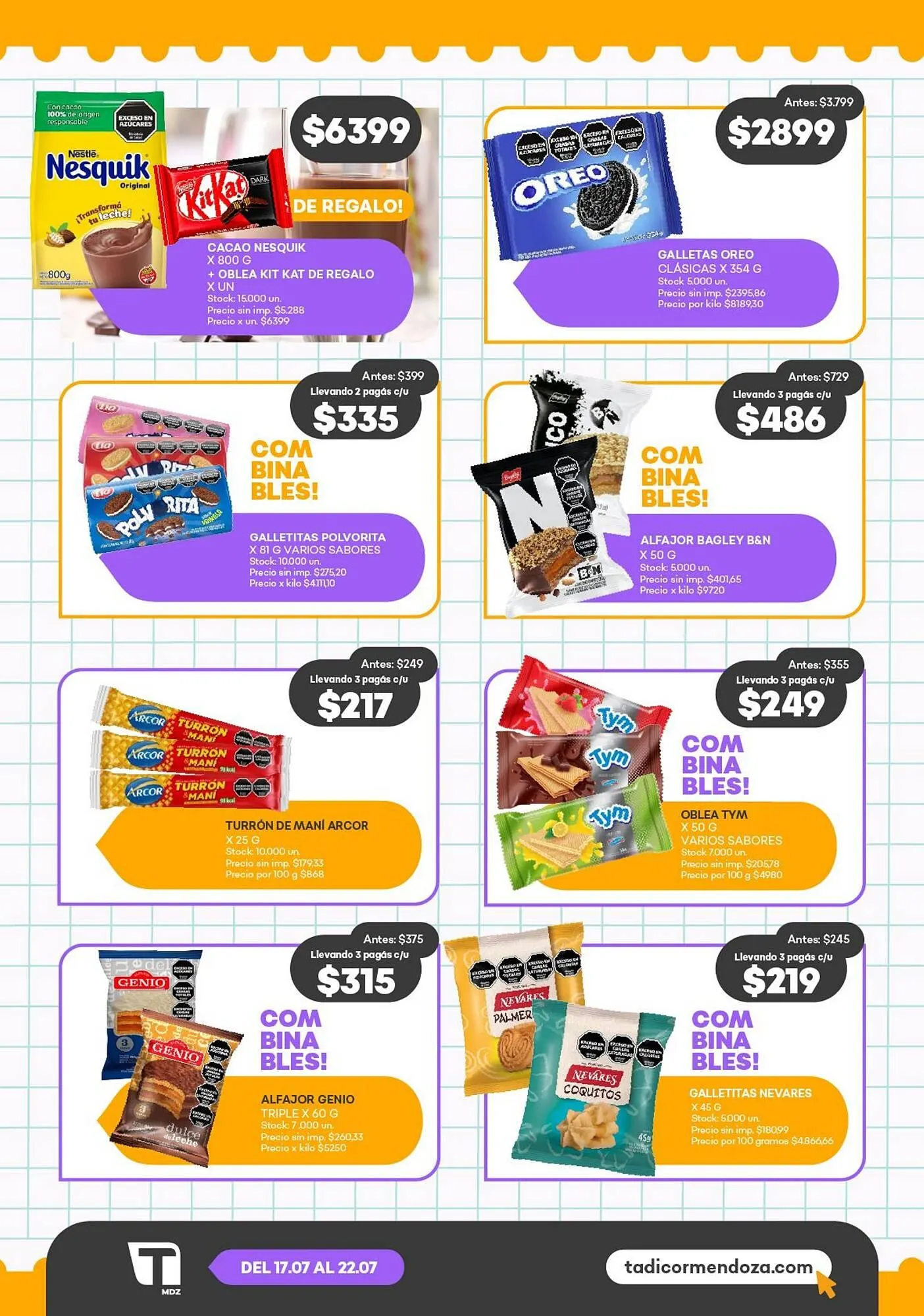 Ofertas de Catálogo Supermercados Tadicor 16 de julio al 24 de julio 2025 - Página 4 del catálogo
