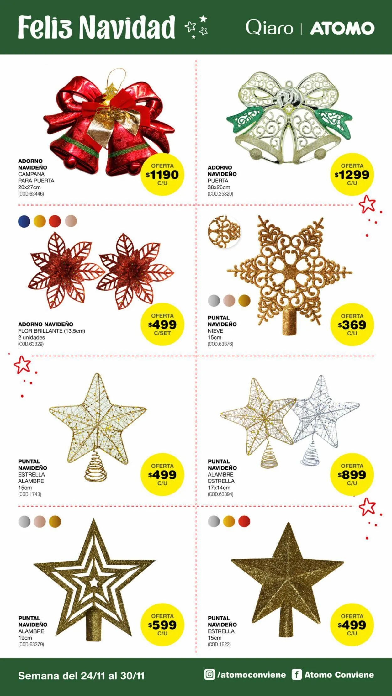 Ofertas de ATOMO Conviene 24 de noviembre al 30 de noviembre 2024 - Página 25 del catálogo