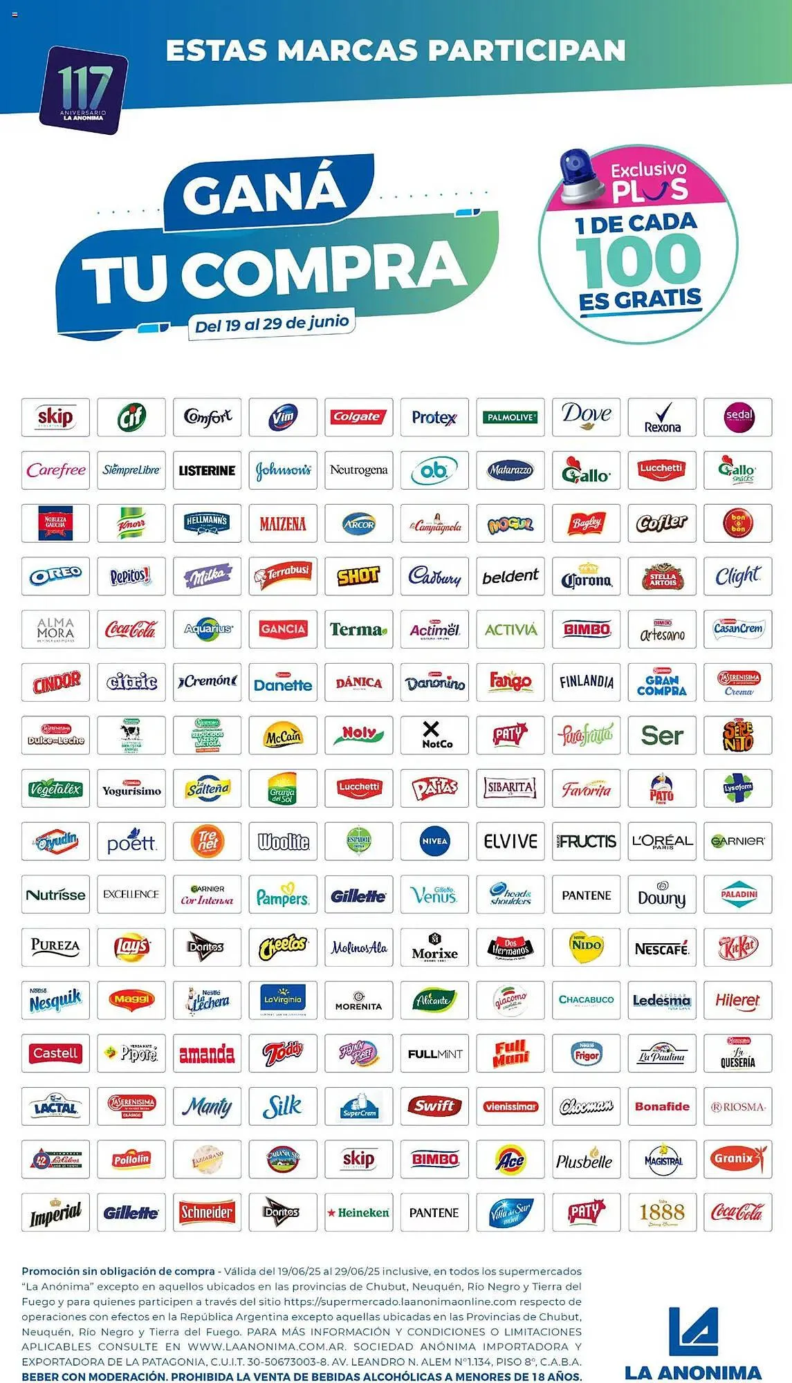 Ofertas de Catálogo La Anonima 19 de junio al 30 de junio 2025 - Página 3 del catálogo