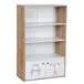Biblioteca Infantil Selva 2 puertas y 3 niveles roble miel