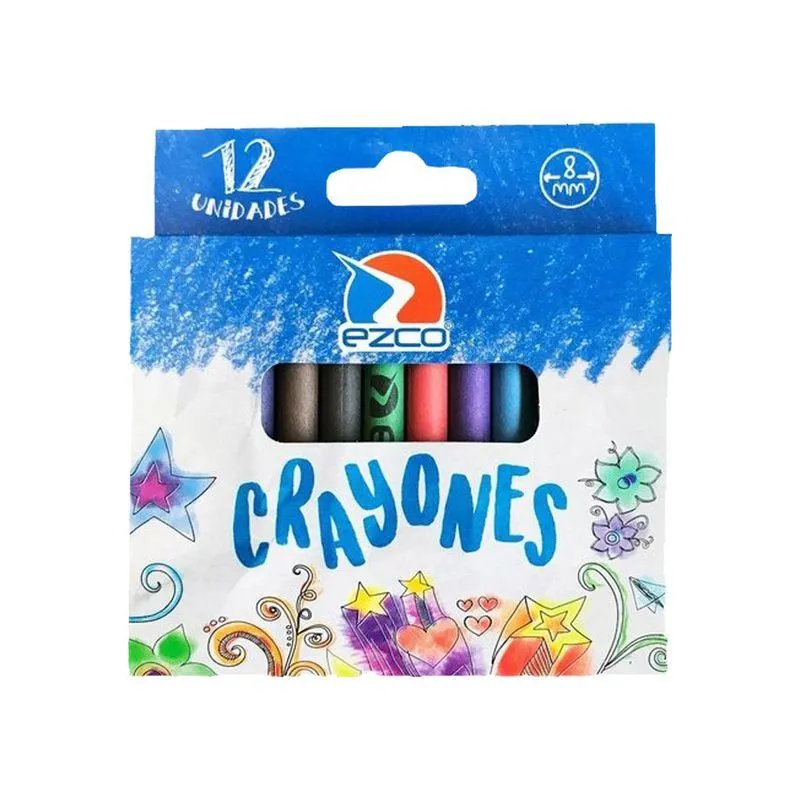 CRAYONES ESCOLARES X 12 U