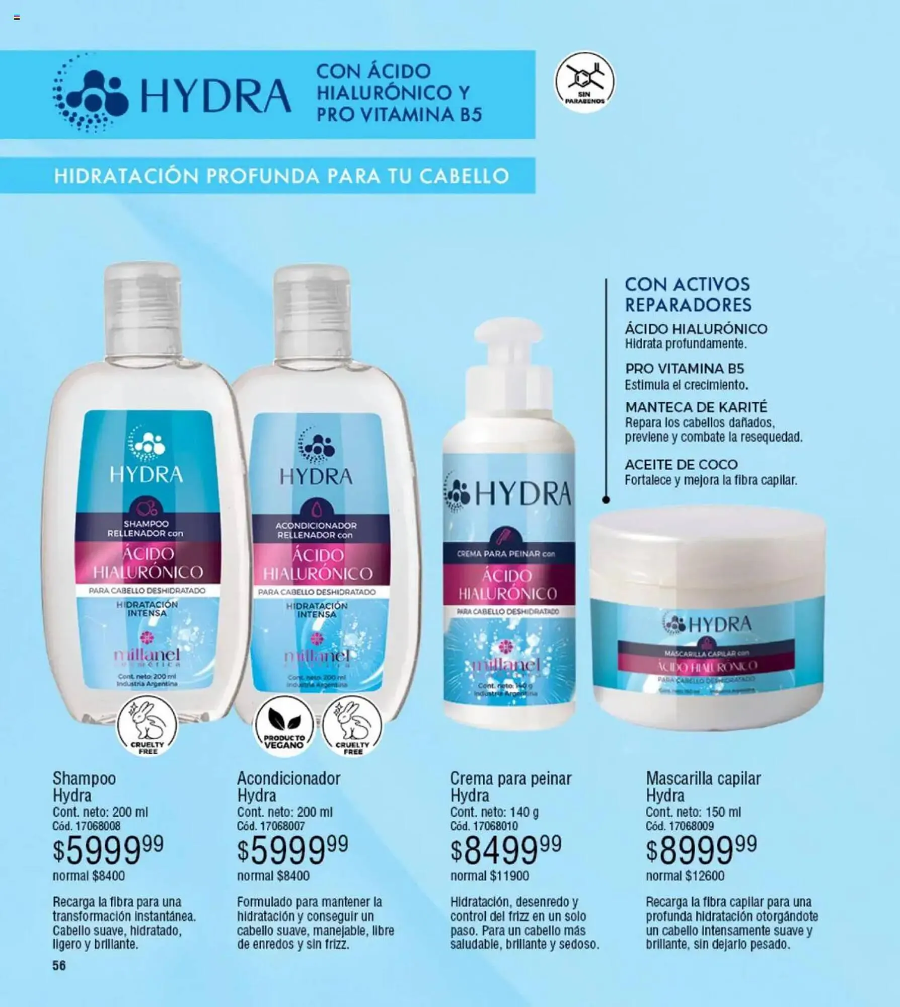 Ofertas de Catálogo Millanel Cosmética 28 de abril al 25 de mayo 2025 - Página 56 del catálogo