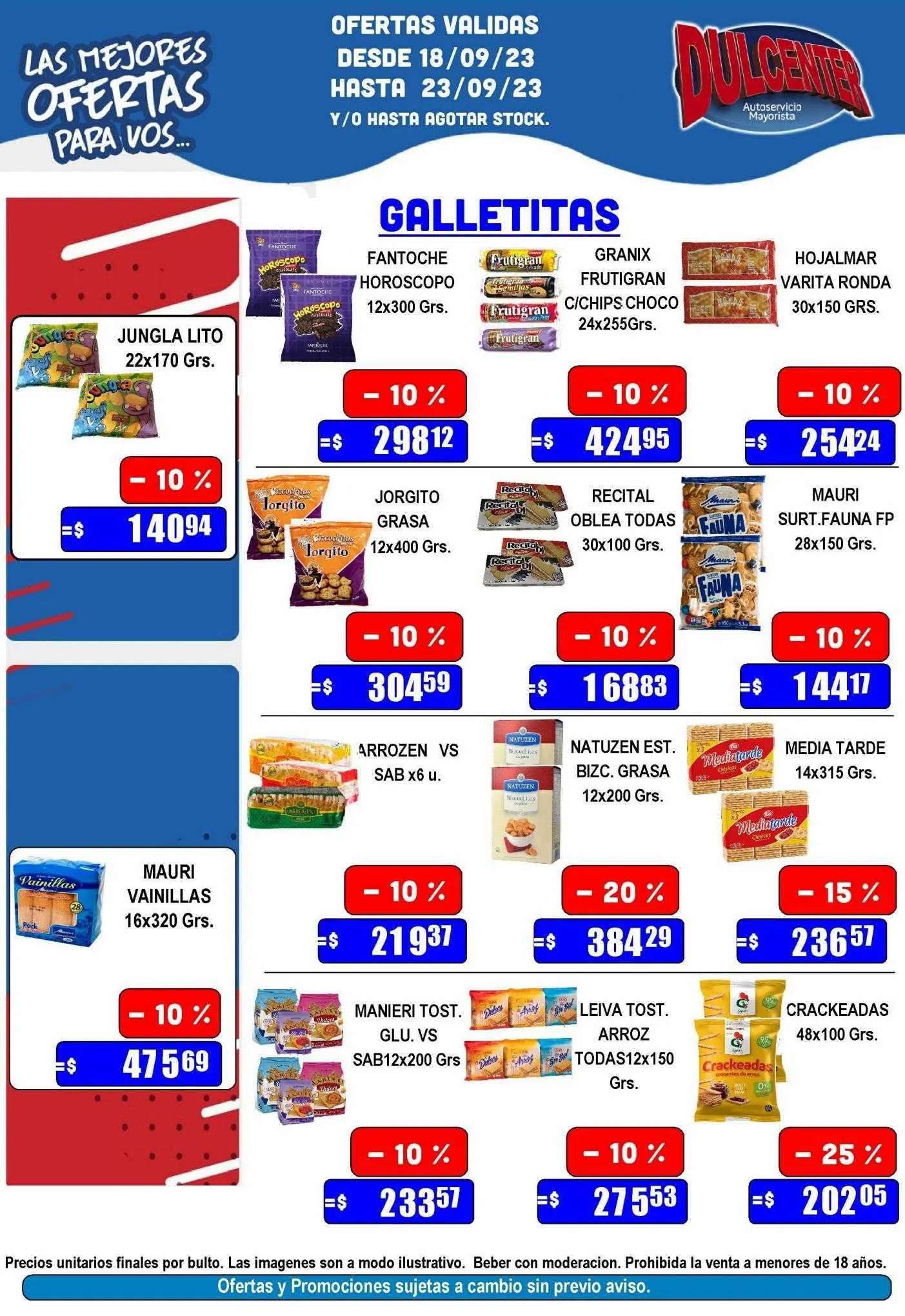 Ofertas de Catálogo Dulcenter 18 de septiembre al 23 de septiembre 2023 - Página 4 del catálogo