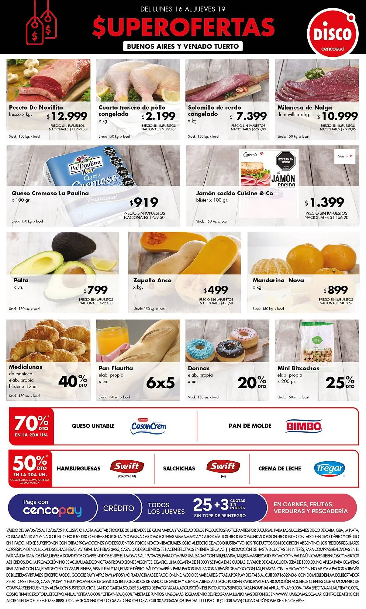 Ofertas de Catálogo Disco 16 de junio al 19 de junio 2025 - Página 1 del catálogo