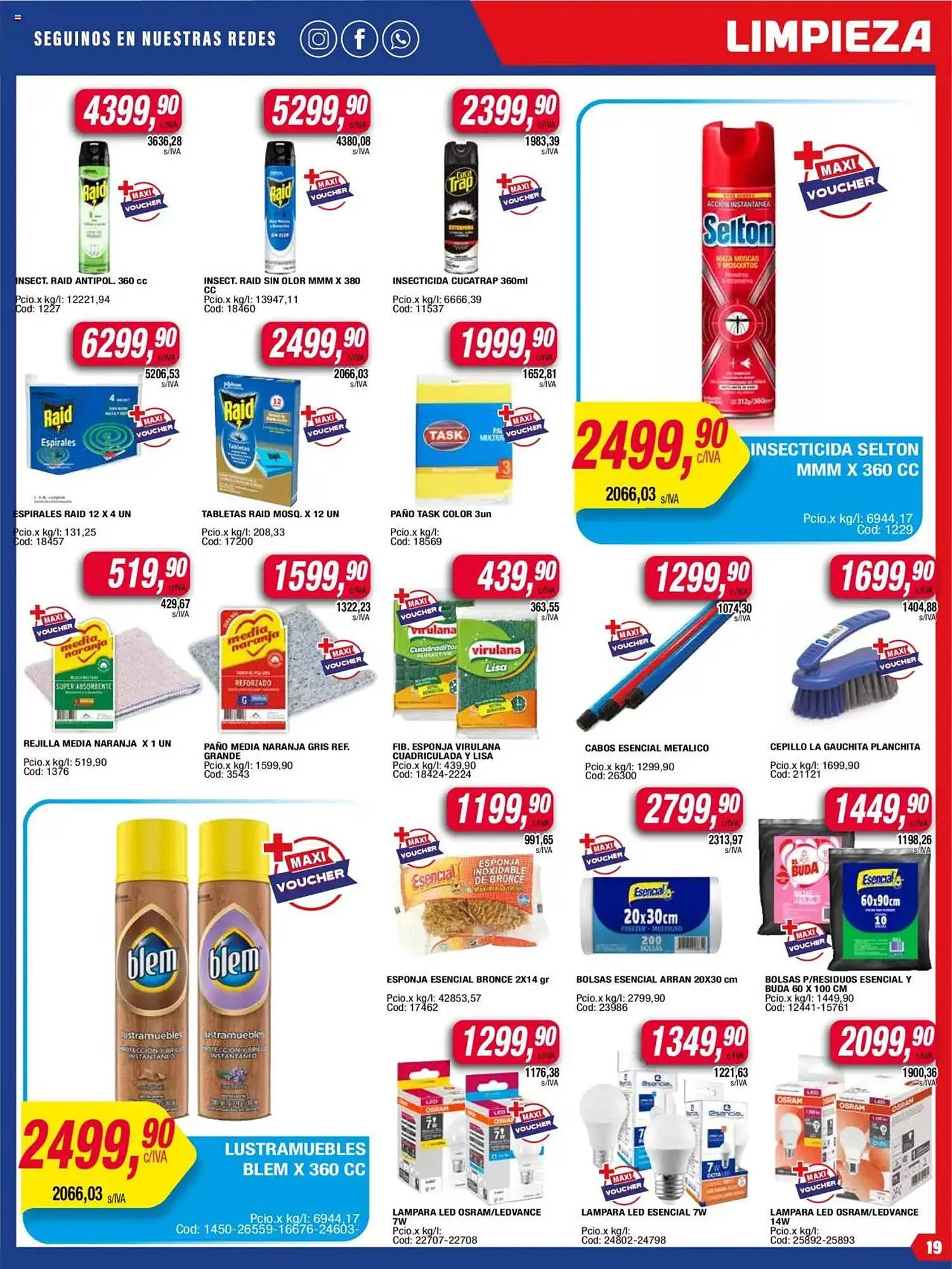 Ofertas de Catálogo Maxiconsumo 5 de mayo al 11 de mayo 2025 - Página 19 del catálogo