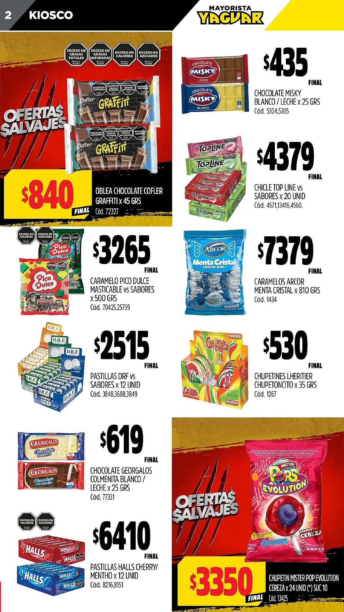 Ofertas de Catálogo Supermercados Yaguar 6 de enero al 12 de enero 2025 - Página 2 del catálogo