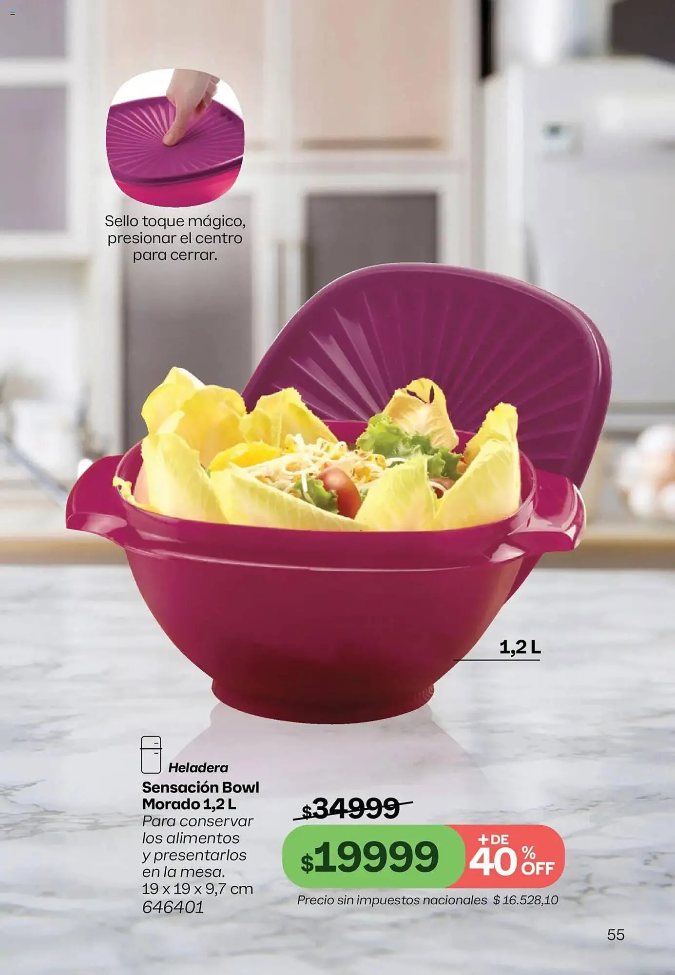 Ofertas de Catálogo Tupperware 23 de julio al 6 de agosto 2025 - Página 56 del catálogo