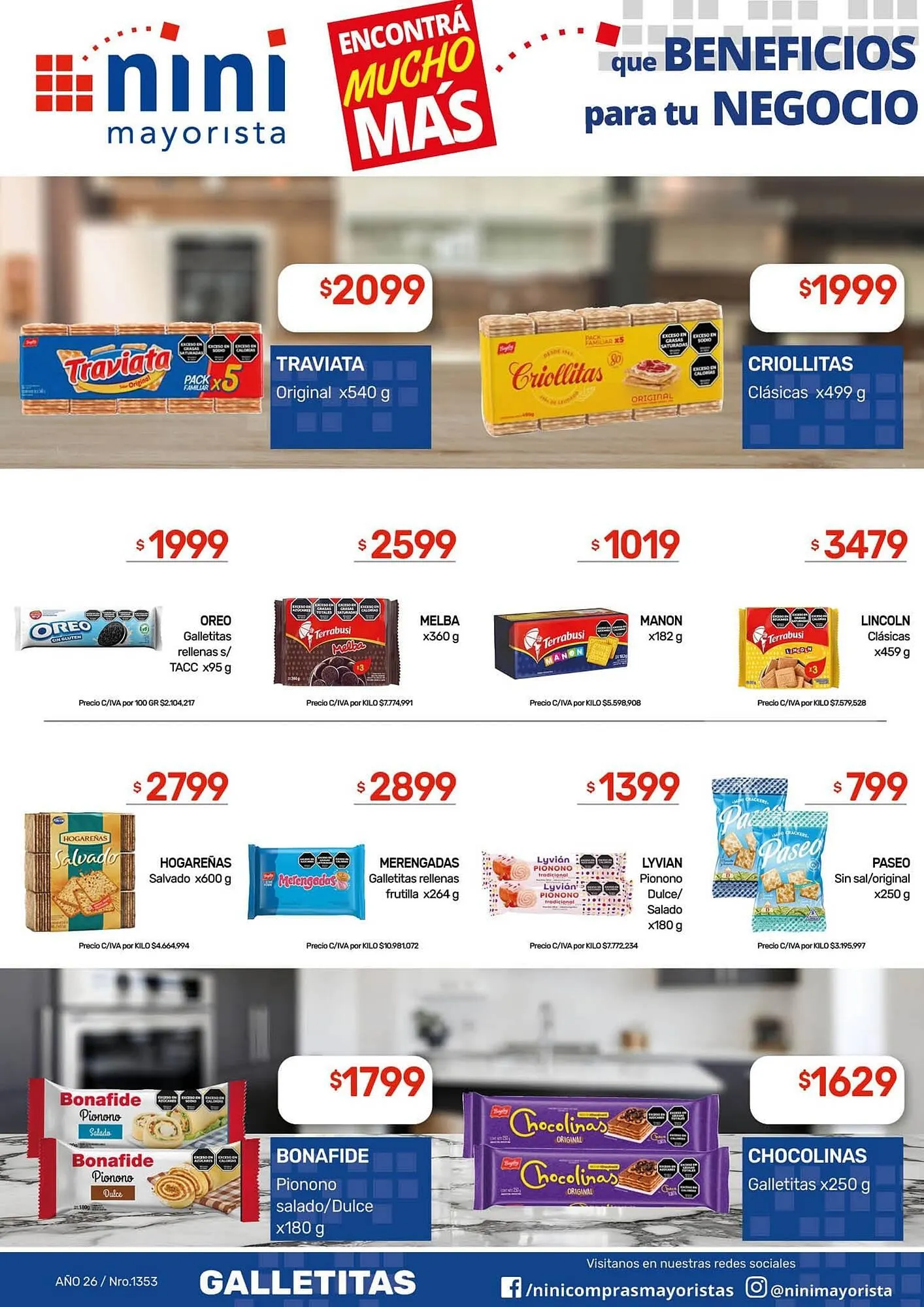 Ofertas de Catálogo Nini Mayorista 30 de marzo al 5 de abril 2026 - Página 31 del catálogo