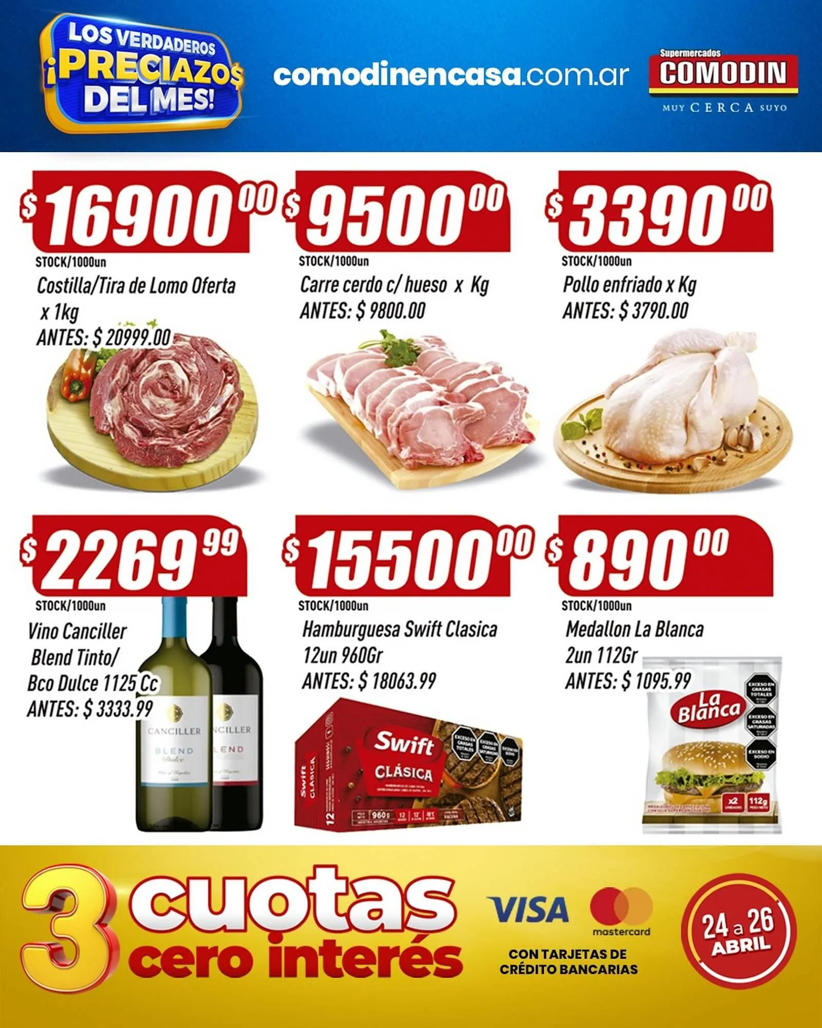 Ofertas de Catálogo Supermercados Comodin 24 de abril al 26 de abril 2026 - Página 2 del catálogo