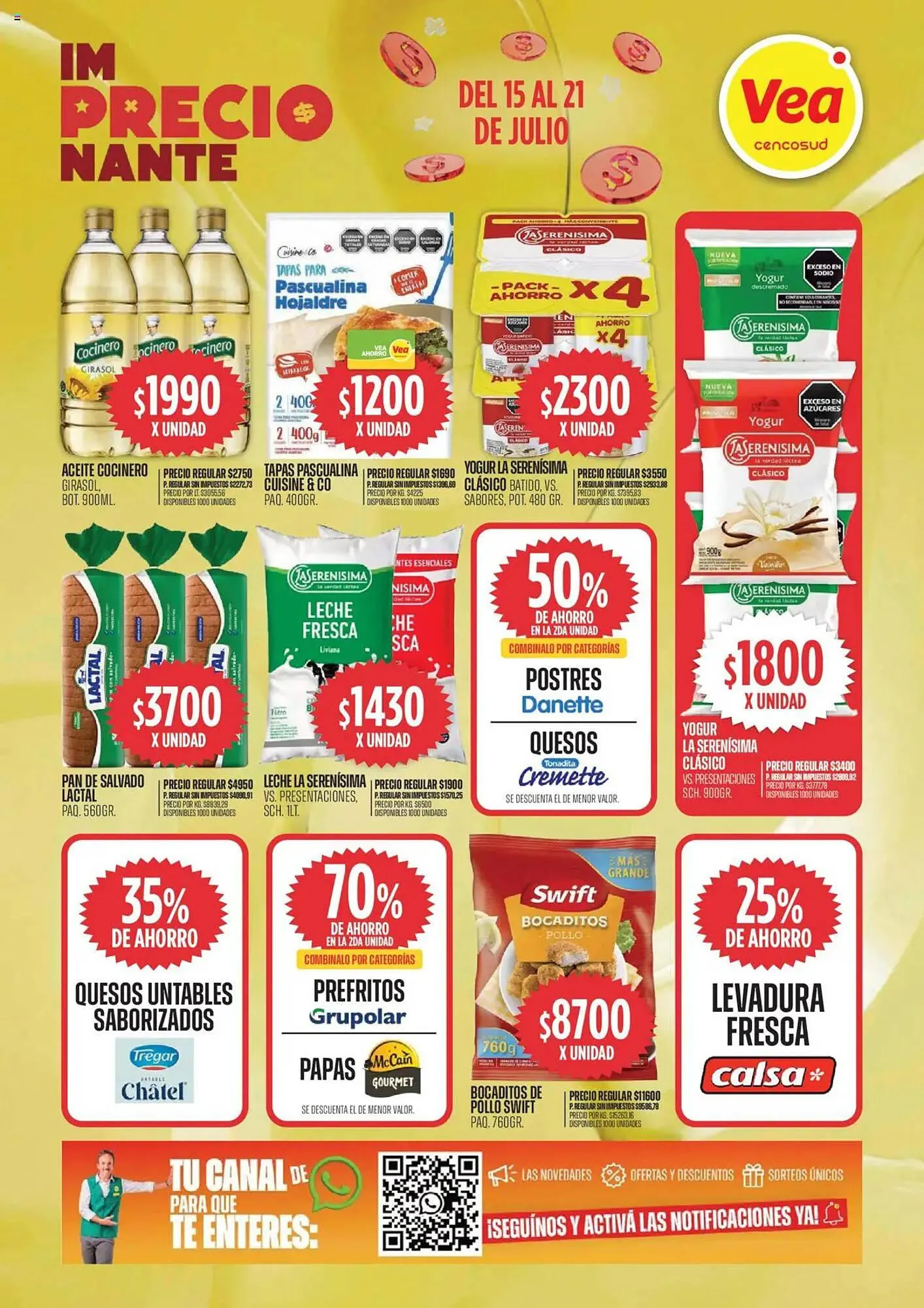 Ofertas de Catálogo Supermercados Vea 15 de julio al 21 de julio 2025 - Página 6 del catálogo