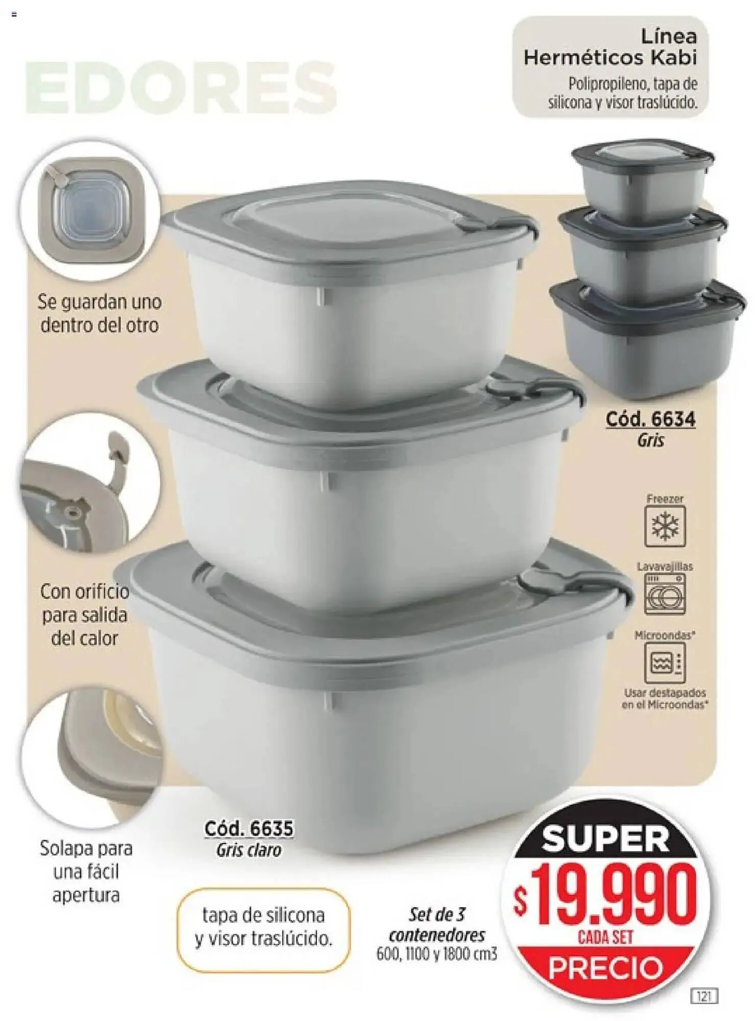 Ofertas de Catálogo Amodil 14 de octubre al 1 de diciembre 2025 - Página 121 del catálogo