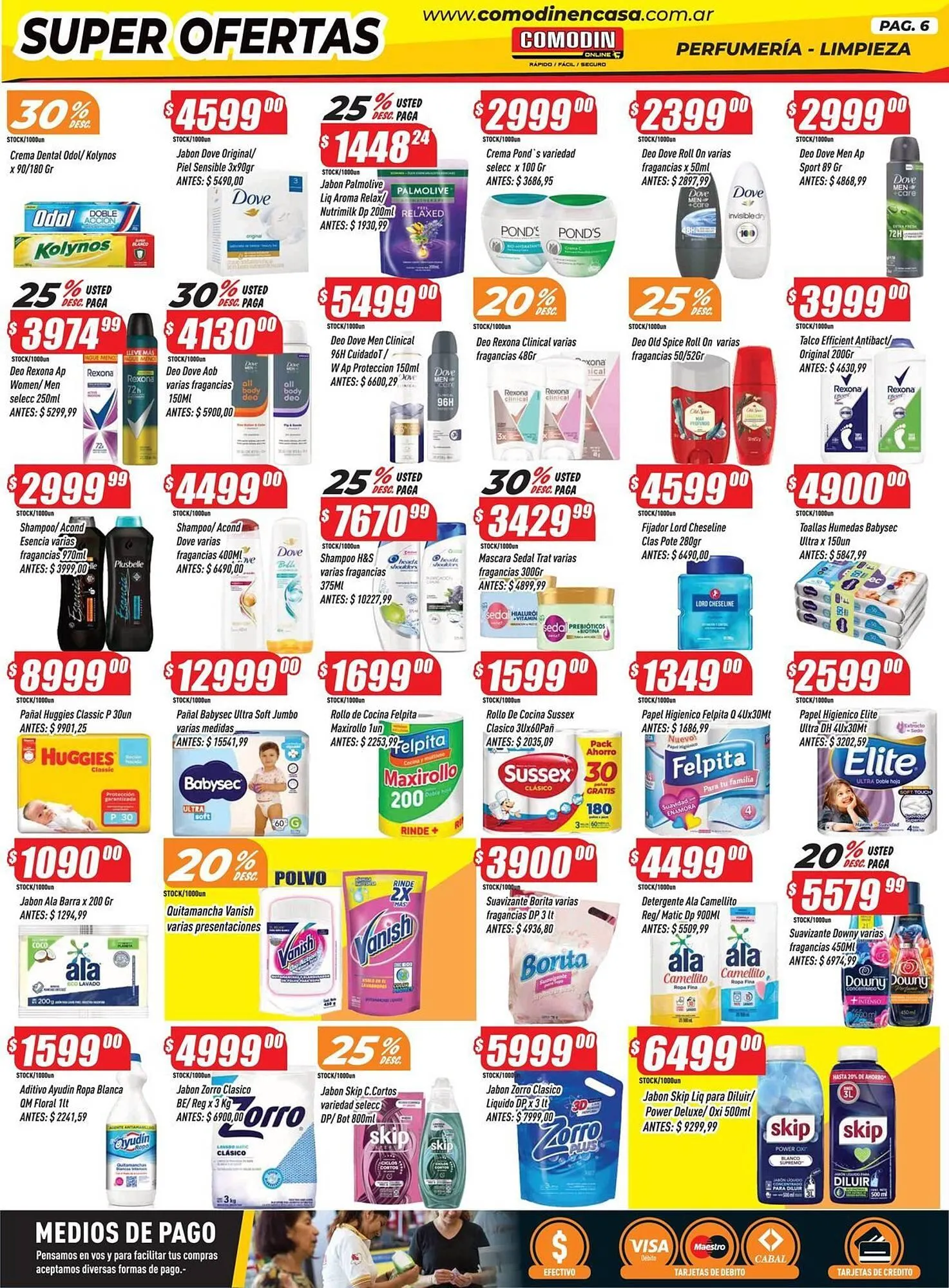 Ofertas de Catálogo Supermercados Comodin 12 de enero al 18 de enero 2026 - Página 6 del catálogo