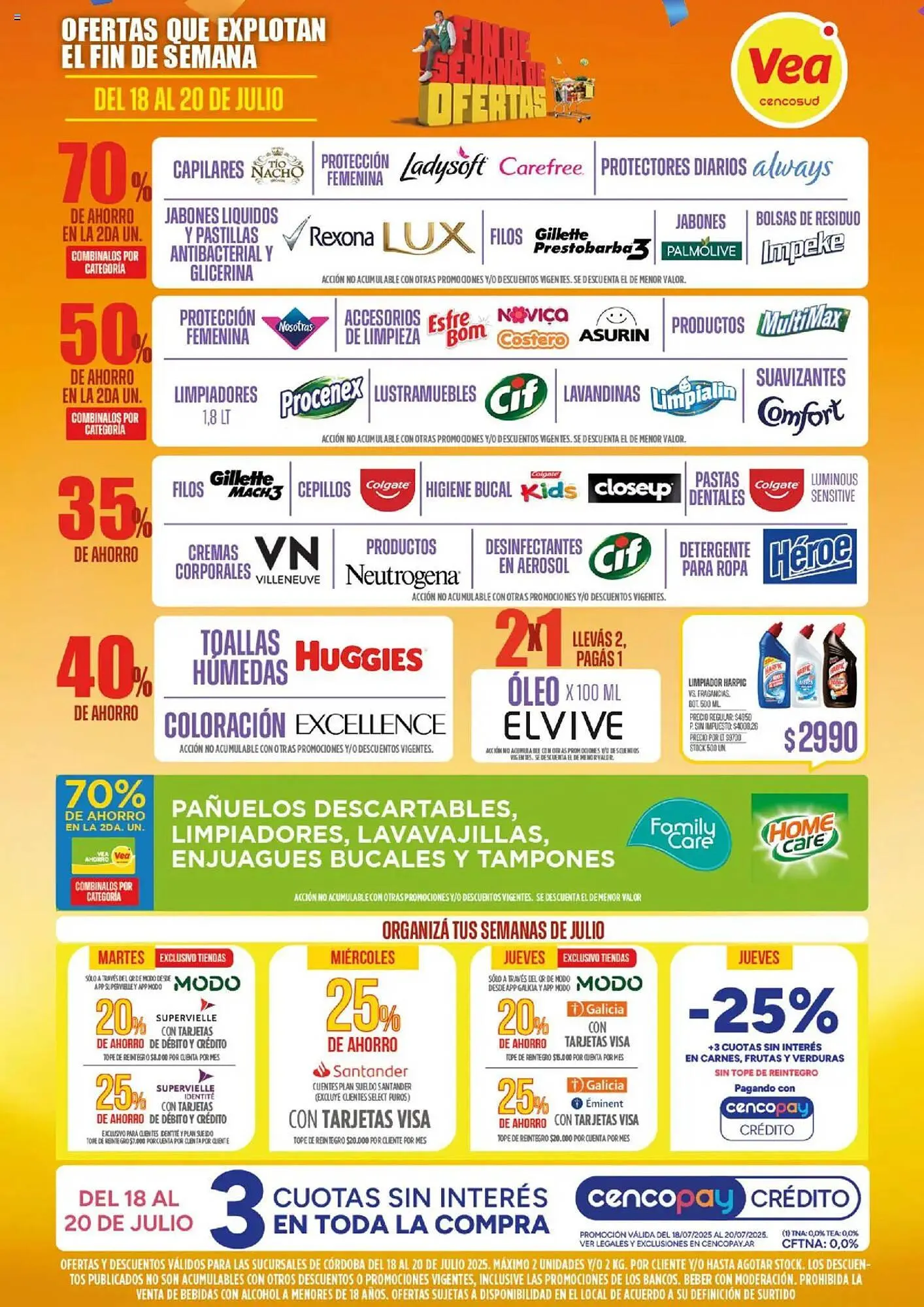 Ofertas de Catálogo Supermercados Vea 18 de julio al 21 de julio 2025 - Página 6 del catálogo