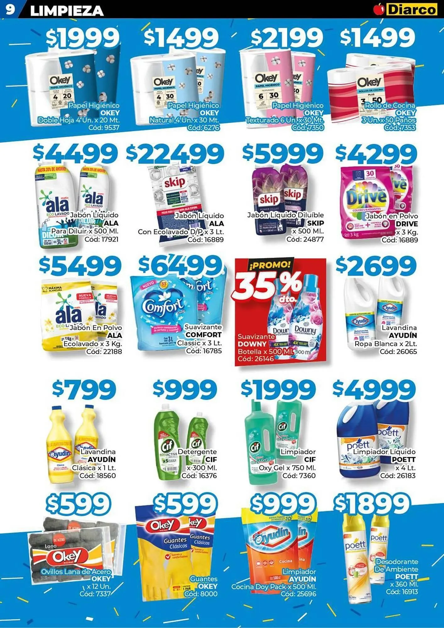Ofertas de Catálogo Diarco 6 de enero al 12 de enero 2025 - Página 9 del catálogo