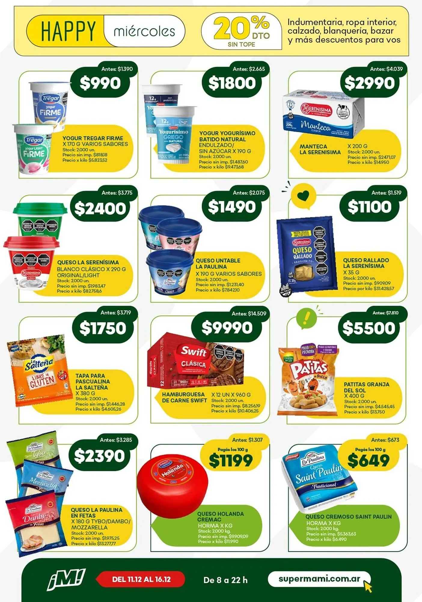 Ofertas de Catálogo Super MAMI 12 de diciembre al 16 de diciembre 2025 - Página 7 del catálogo