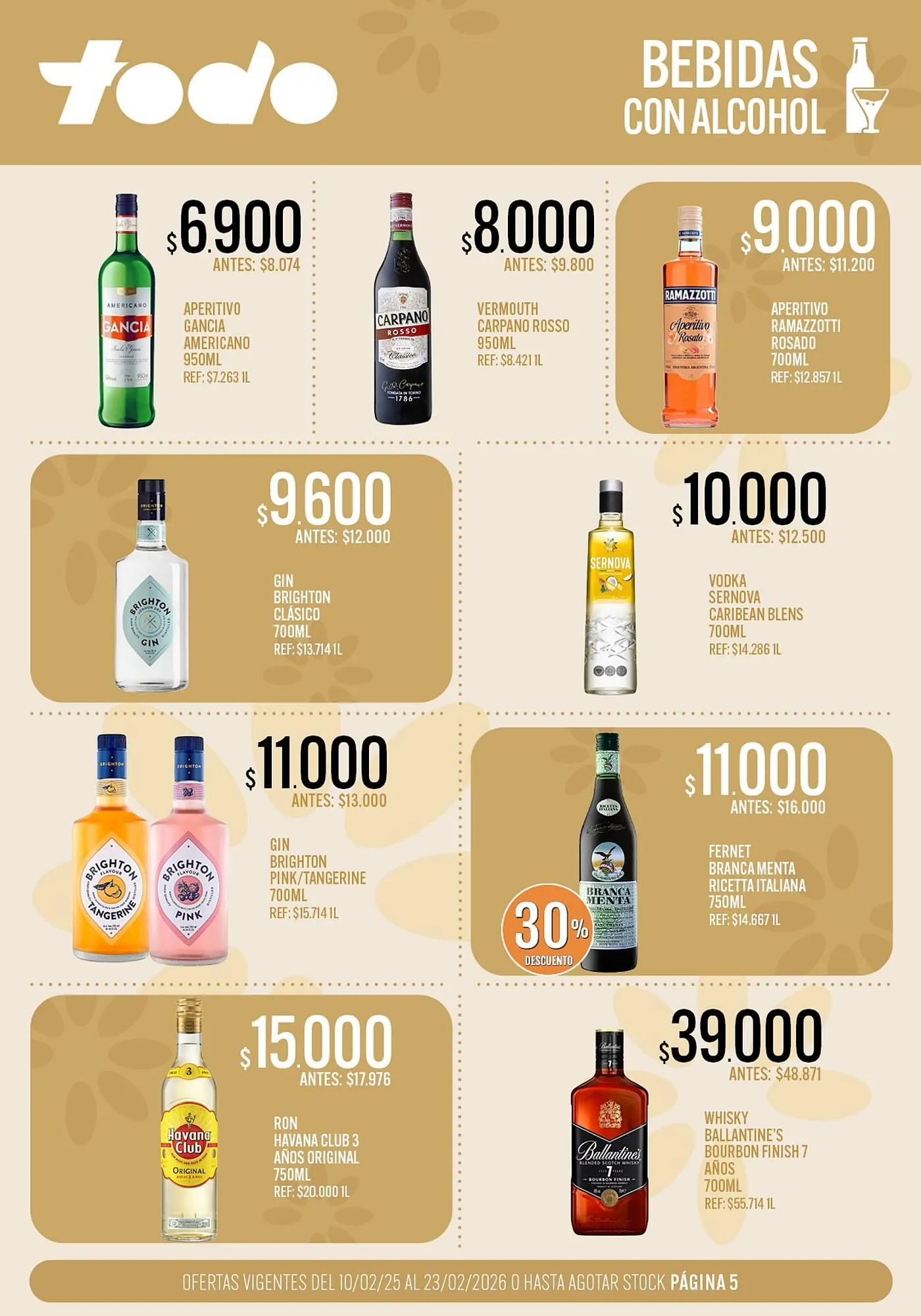 Ofertas de Catálogo Supermercados Todo 10 de febrero al 23 de febrero 2026 - Página 5 del catálogo