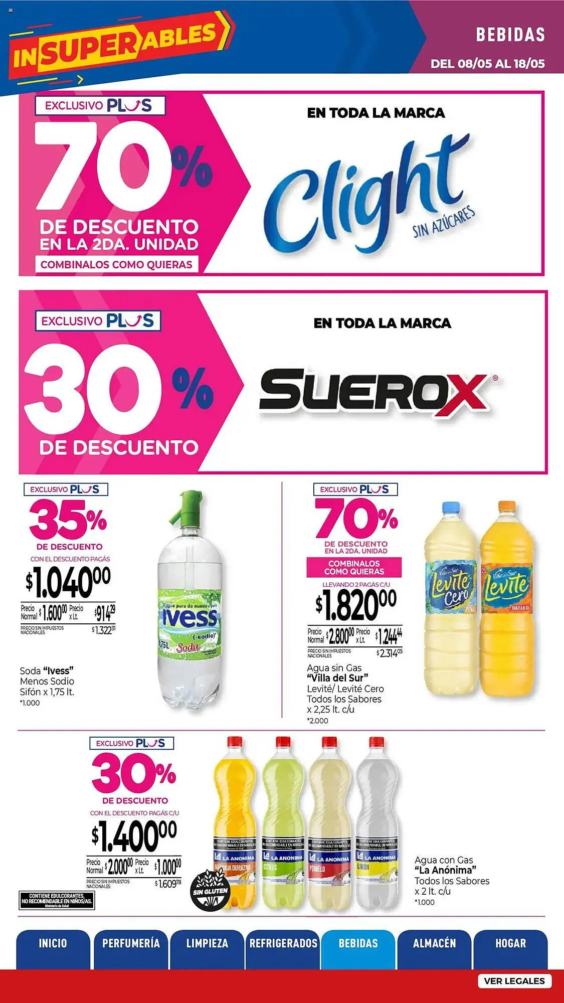 Ofertas de Catálogo La Anonima 8 de mayo al 18 de mayo 2025 - Página 23 del catálogo