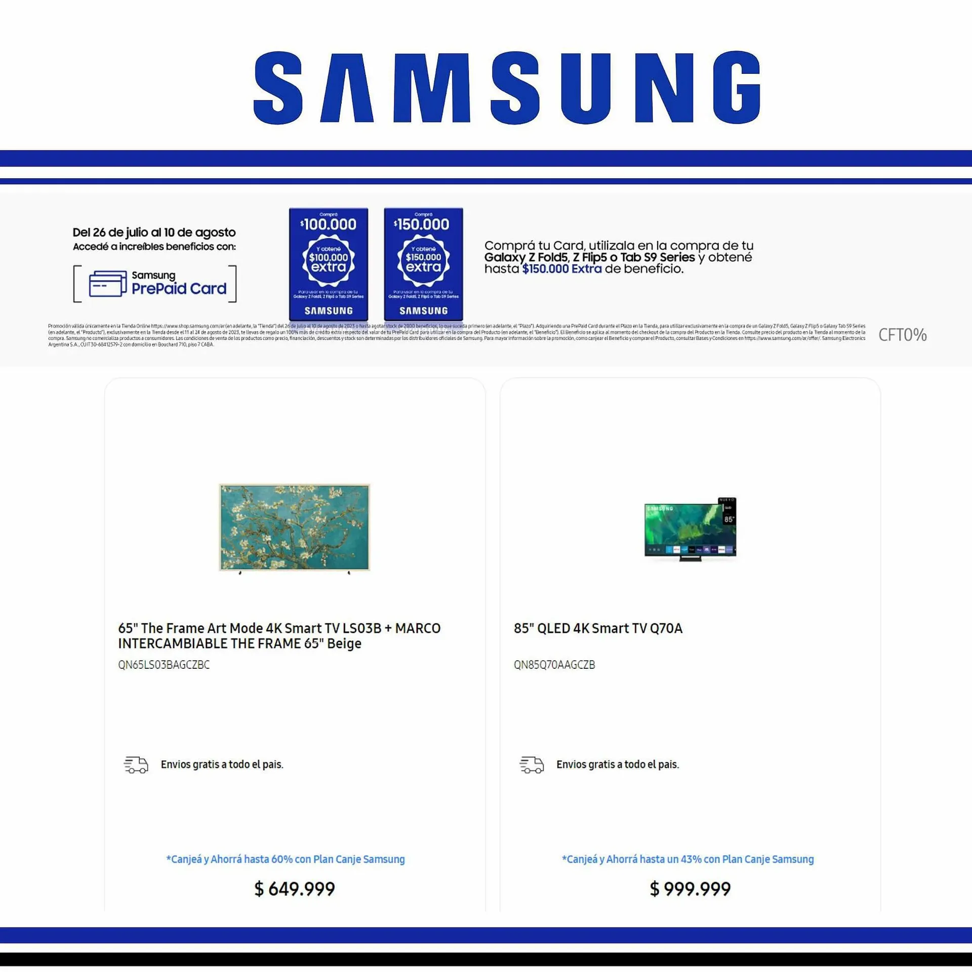 Ofertas de Catálogo Samsung 9 de agosto al 31 de agosto 2023 - Página 3 del catálogo