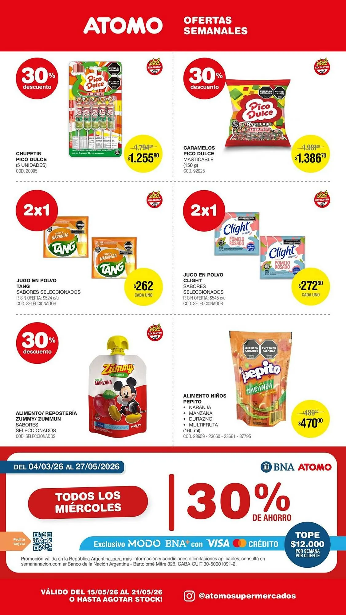 Ofertas de Catálogo Atomo Conviene 15 de mayo al 21 de mayo 2026 - Página 6 del catálogo